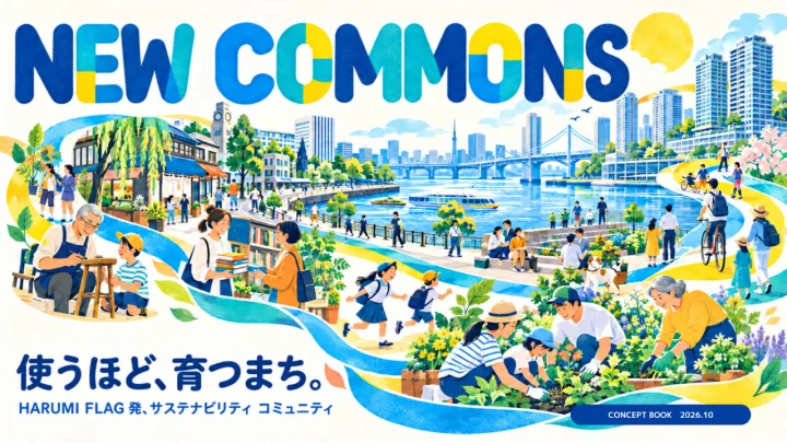 NEW COMMONS コンセプトブックの表紙